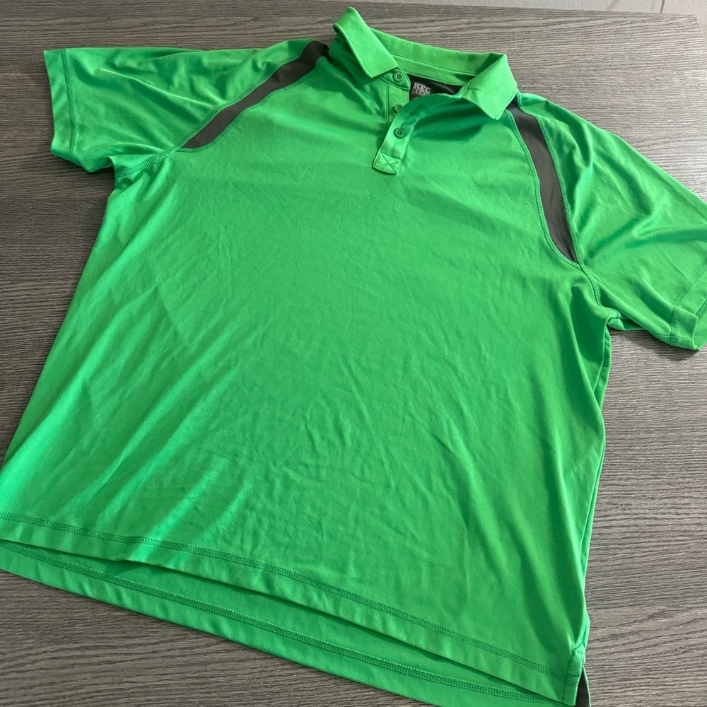 Polo Shirt Golf men’s Size XL  Rec Tech Old Navy Green